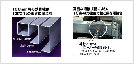 機能と美しさを兼ね備えた、鉄骨系住宅