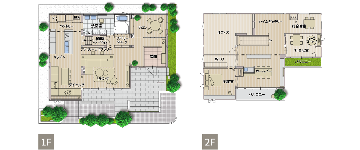 神宮東展示場間取り図