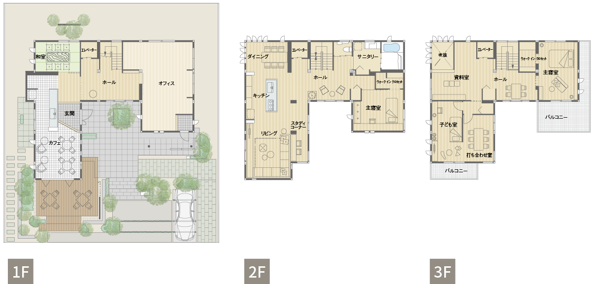 長久手展示場間取り図