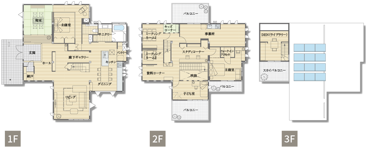 西尾展示場間取り図