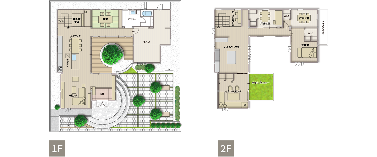 岡崎展示場間取り図