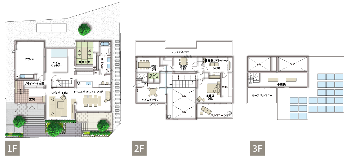 大府展示場間取り図