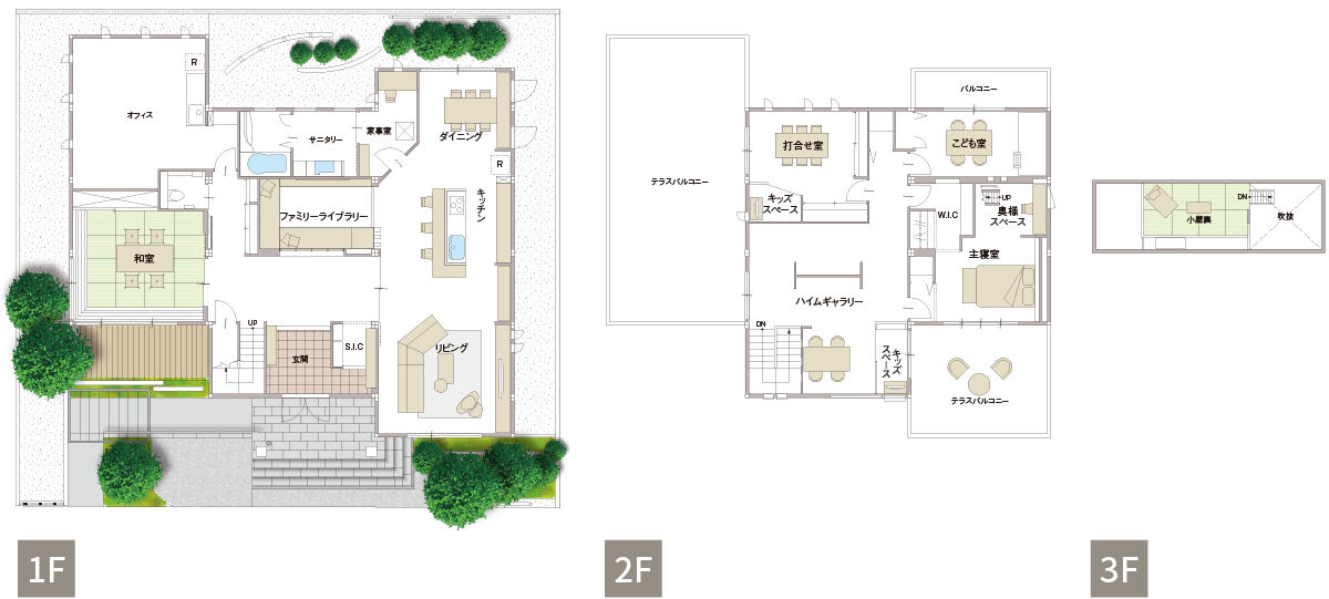 豊橋展示場間取り図