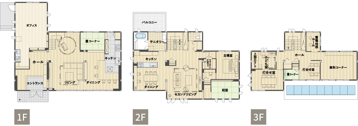 鈴鹿展示場間取り図