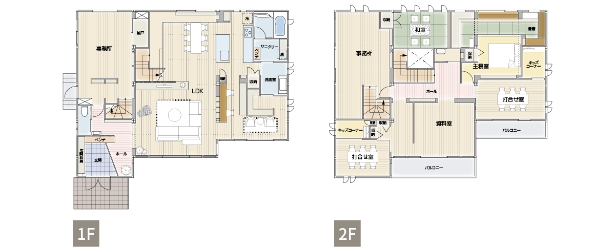 津ハイム展示場間取り図