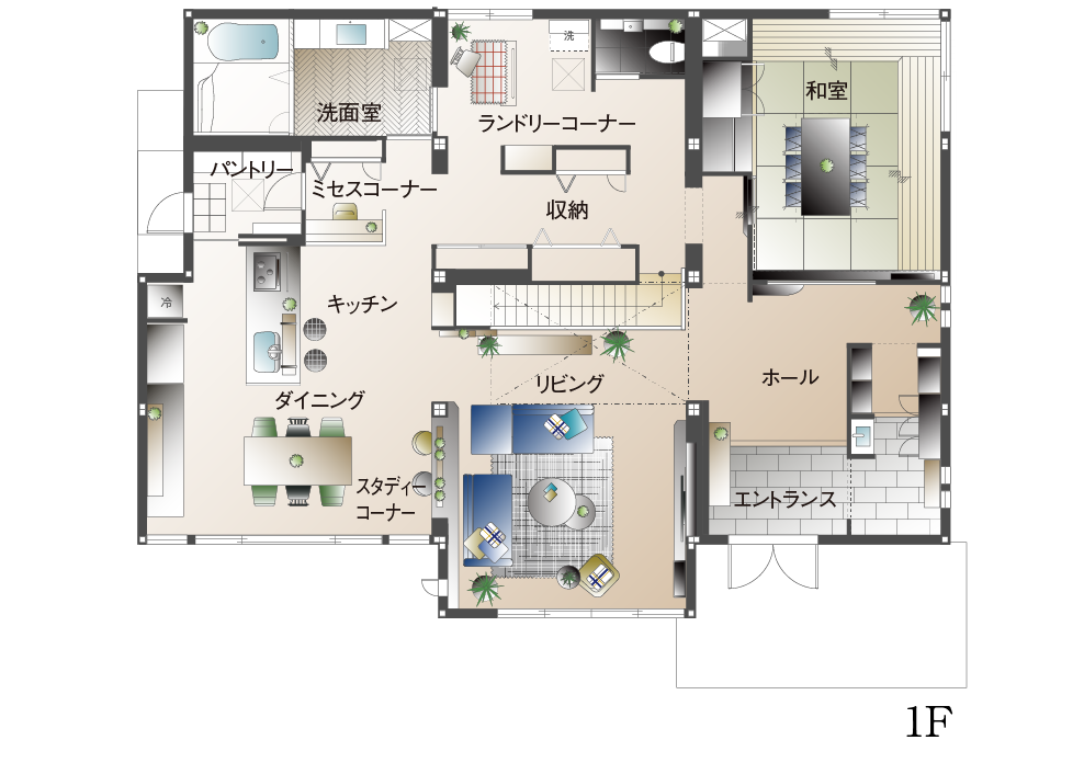 大垣展示場／間取り図1F