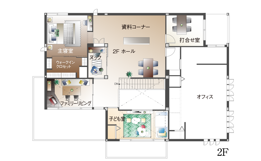 大垣展示場／間取り図2F