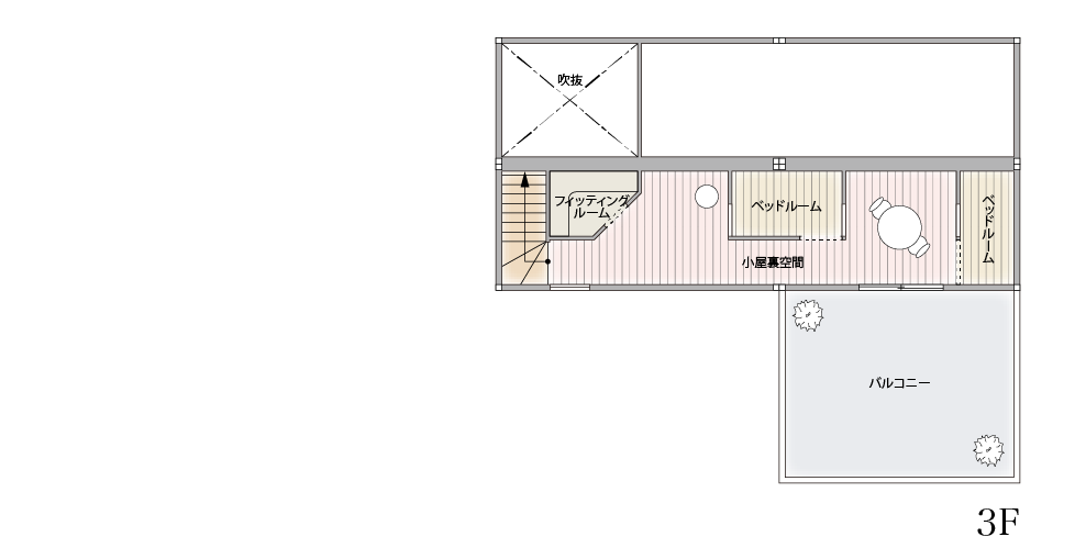 桑名展示場／間取り図3F