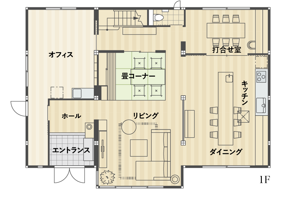 名張展示場／間取り図1F