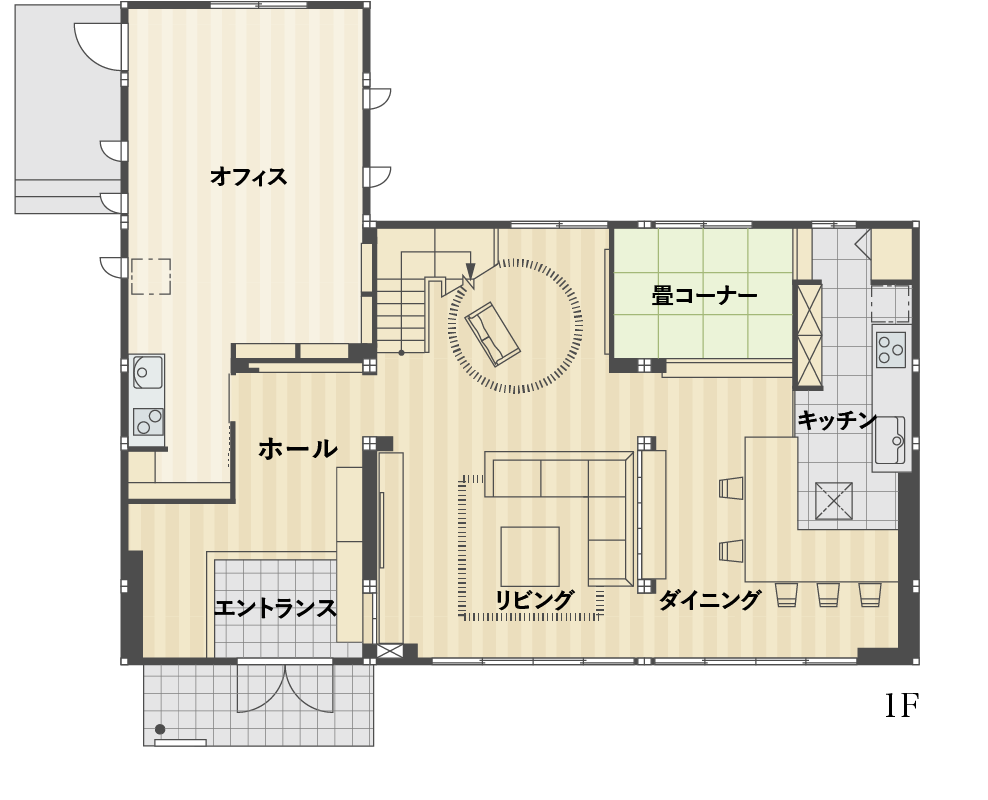 鈴鹿展示場／間取り図1F